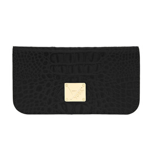 yoda leather smart wallet - black
