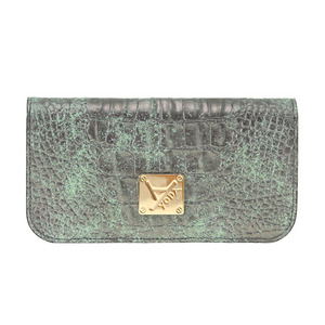 yoda leather smart wallet - jade